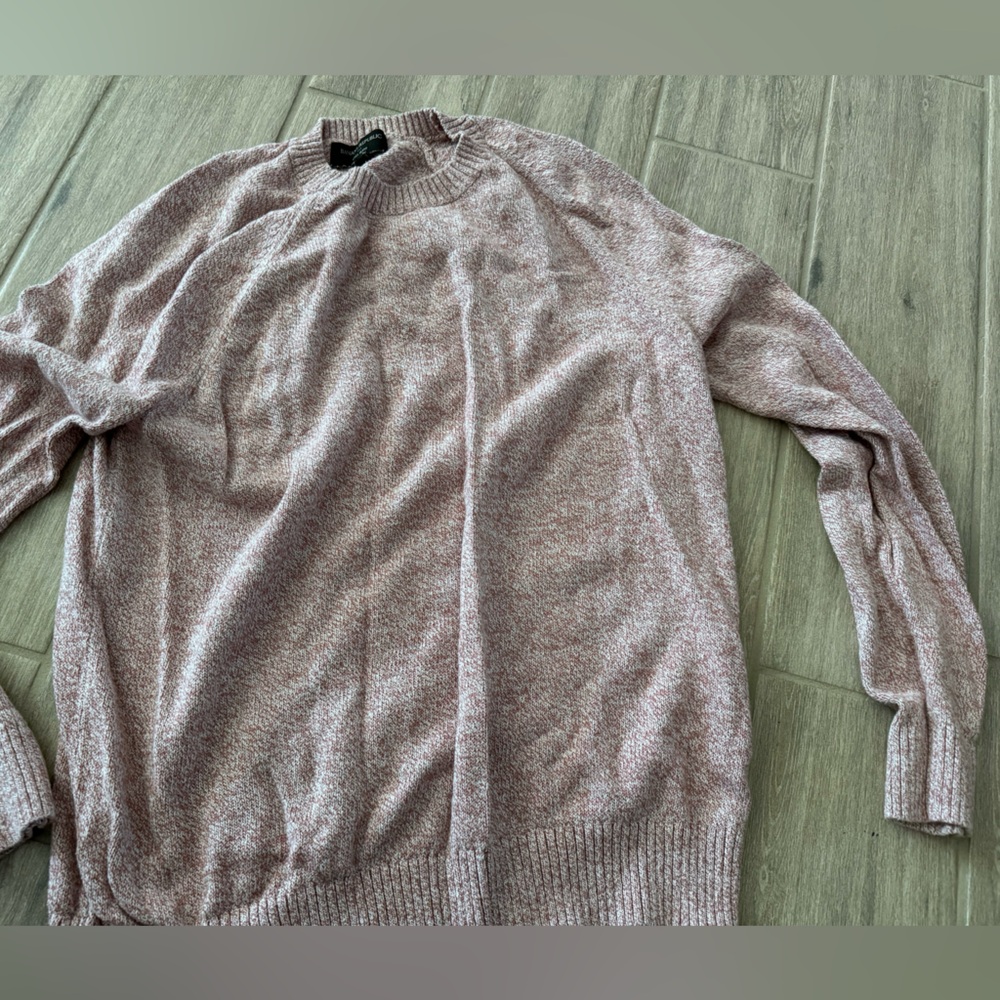 Banana Republic Red and White Sweater